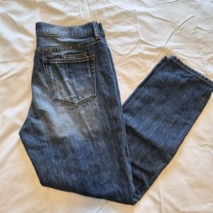 J. Crew Factory Distressed Mid Rise Boyfriend Jeans Size 27